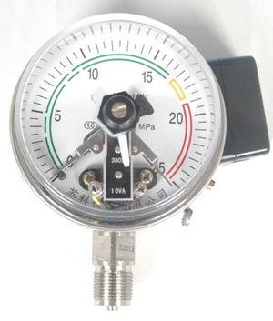 電(dian)接點壓(ya)力表