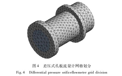 差(cha)壓式(shi)孔闆(pan)流量(liang)計網(wang)格劃(hua)分圖(tu)示