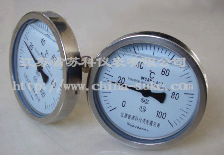 耐震(zhen)雙金(jin)屬溫(wen)度計(ji)